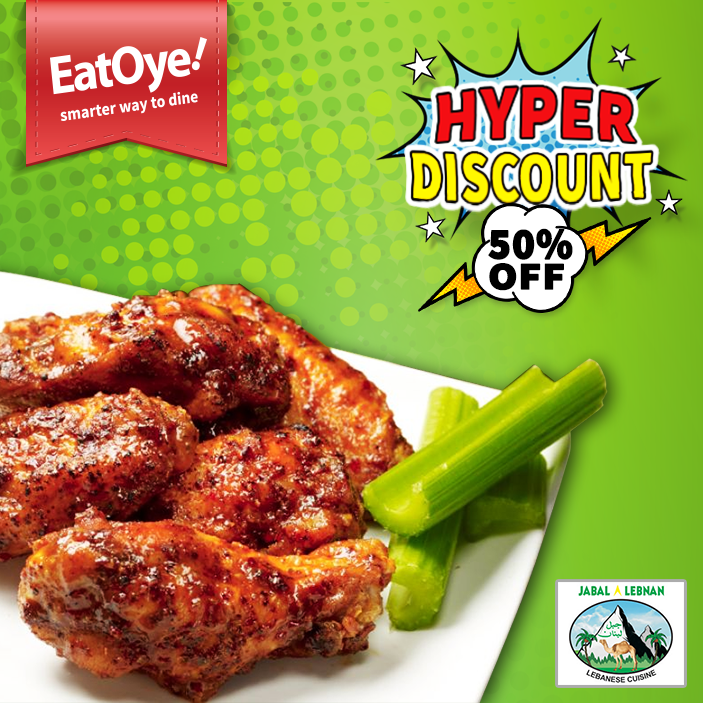 EatOyePK's tweet photo. 50% #HyperDiscount #deal at #JabalLebanon, #Islamabad only on #EatOye!
https://t.co/HHkASOWwds http://t.co/mWBU9G3h4W