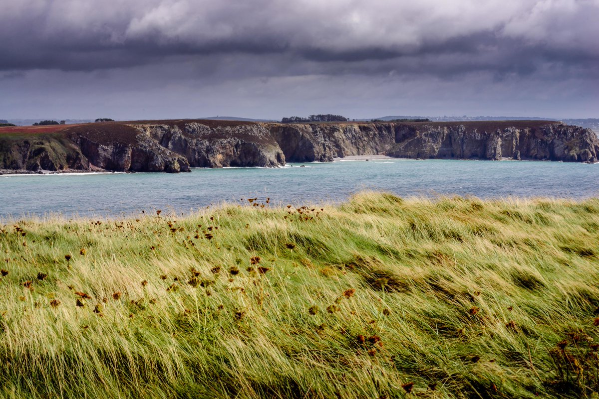 Splendida #PointeDePenHir vento a 40Km/h! #Bretagne #Finistere