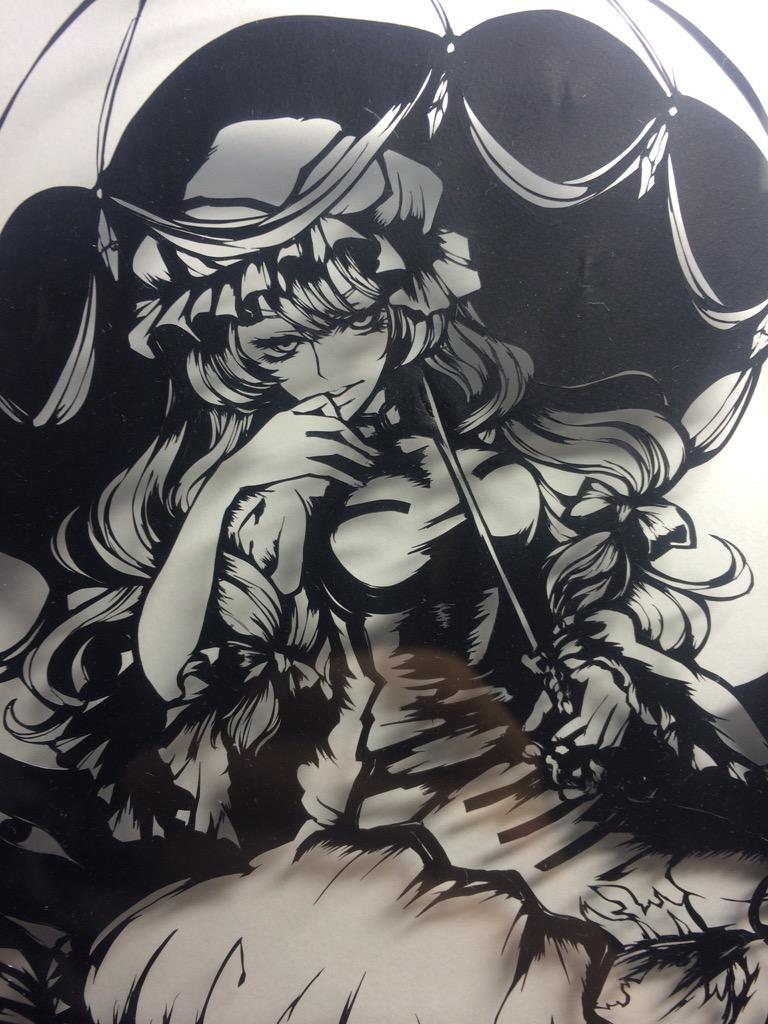 #繋がらなくていいから俺の絵を見てくれ
絵というか切り絵だが。過去に作った切り絵。 