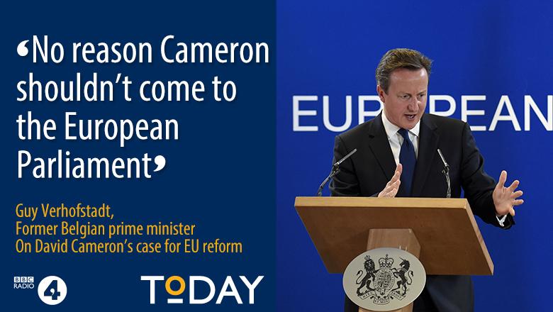 Cameron should come to European Parliament to explain what reform he wants in Europe - <a href="/ALDEgroup/">c</a>'s @GuyVerhofstadt: