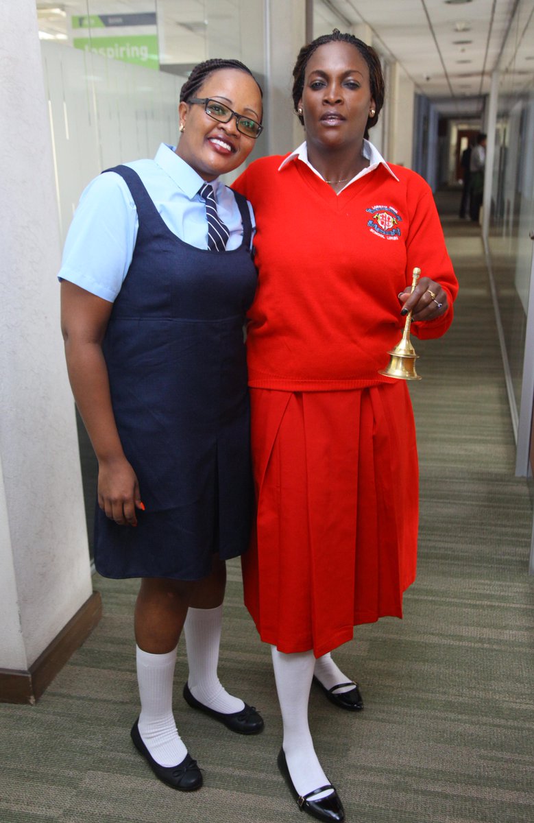 KCBInKenya's tweet photo. Our bell ringer for the day @basiyef better not forget to ring that bell at lunch hour @cmathenge #KCBBackToSchool http://t.co/0eIqe3vv9T