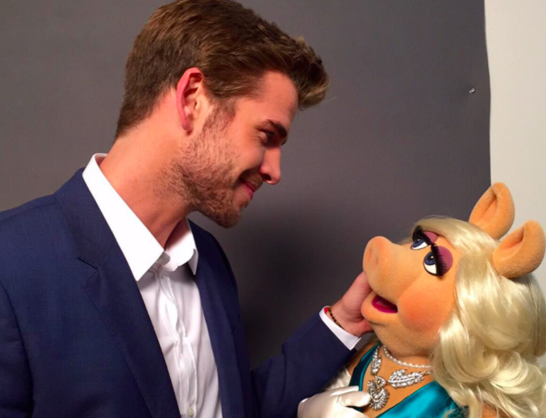 CBSNews's tweet image. Liam Hemsworth slams Kermit, calls Miss Piggy "most beautiful girl in the world" cbsn.ws/1N926rR - @CBSNewsEnt