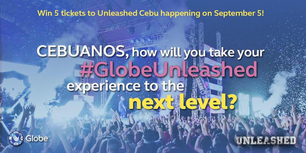 kimpoyfeliciano's tweet image. To my followers from CEBU!! 😄🙌🏼 You still have a chance to win #GlobeUnleashed tickets! Winners tom! #NextLevelKa 😊🎉💙