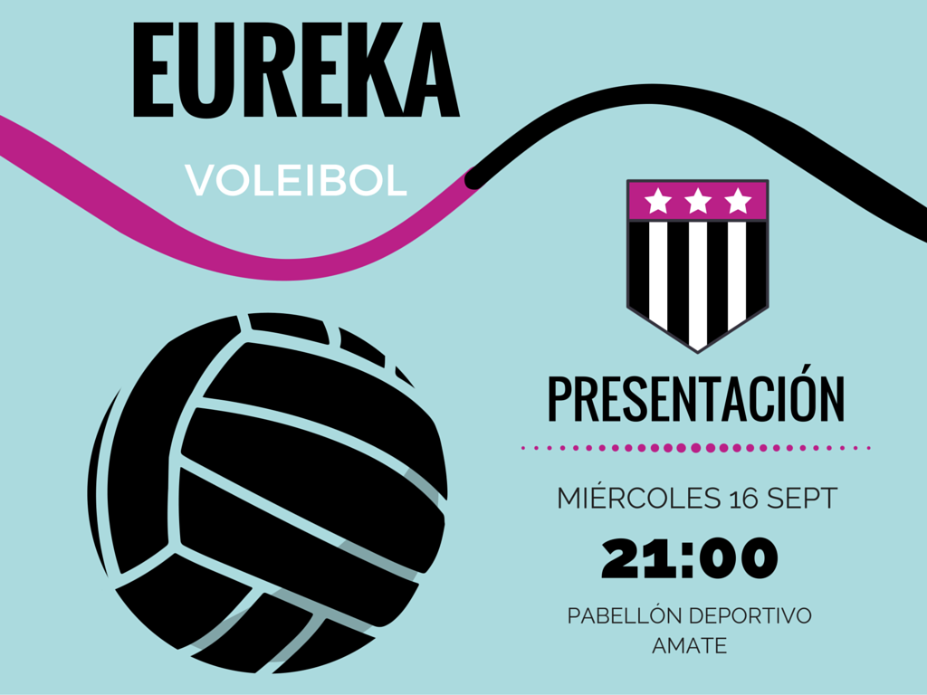 Presentación equipo femenino de voleibol <a href="/EUREKASEVILLA/">ASOC. EUREKA SEVILLA</a>  Entrenamos en pabellón de amate #juegaconnosotras