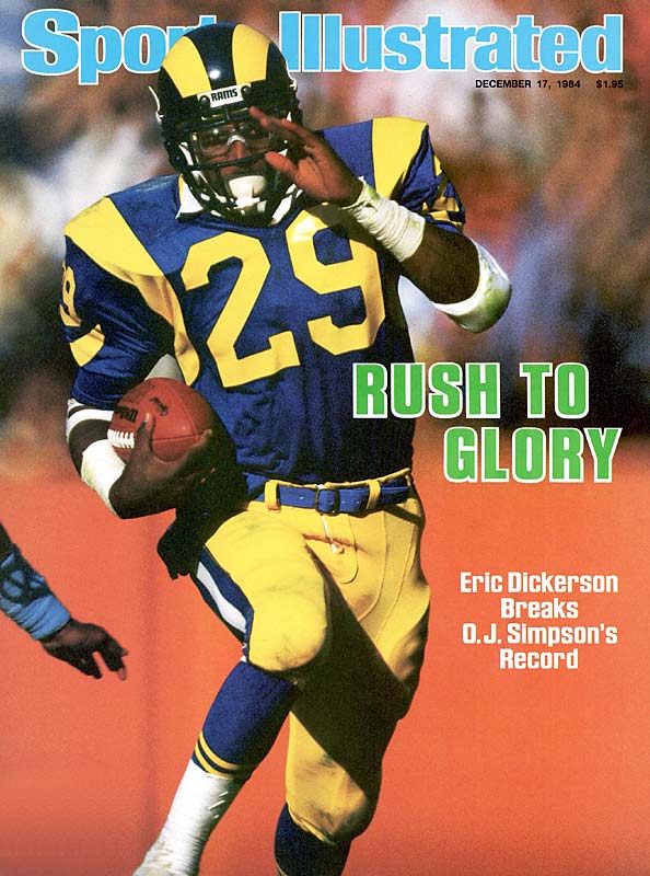 Happy 55th birthday to Eric Dickerson. He still holds the record for most rushing yards in a single season (2,105). 