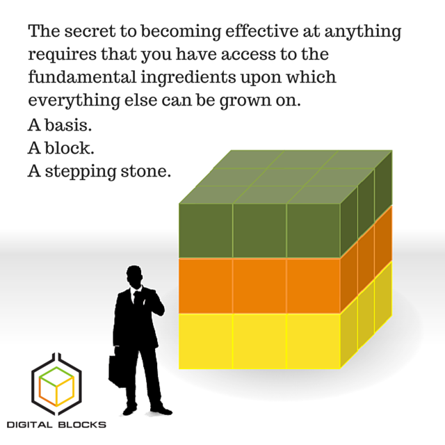 DigitalBlocksME's tweet image. "The secret to becoming effective...
A basis.
A block.
A stepping stone. #DigitalBlocks"