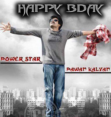  Happy Birthday to my Hero Power Star Pawan Kalyan 