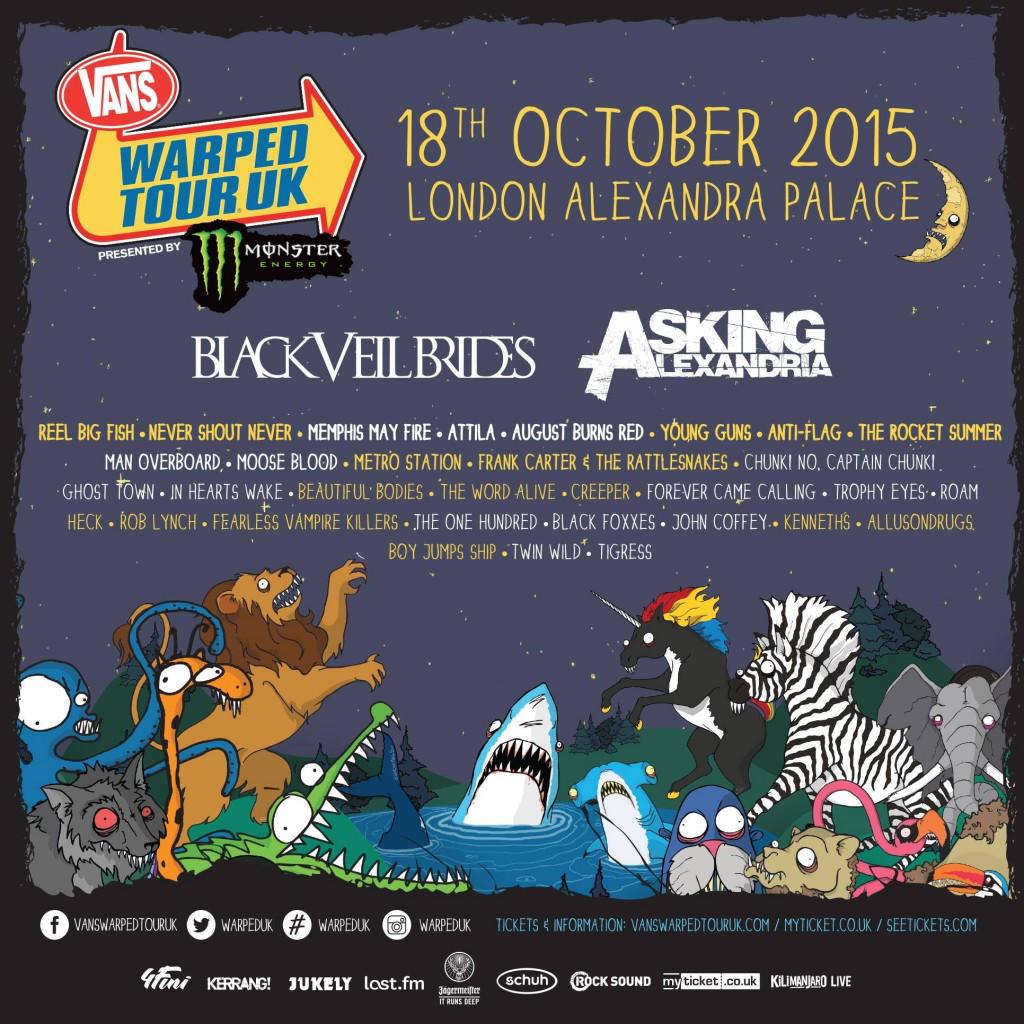 HTSMagazine's tweet image. More bands announced for Vans Warped UK! - bit.ly/1N2pyW1 @WarpedUK @mooseblooduk @abandcalledHECK ...