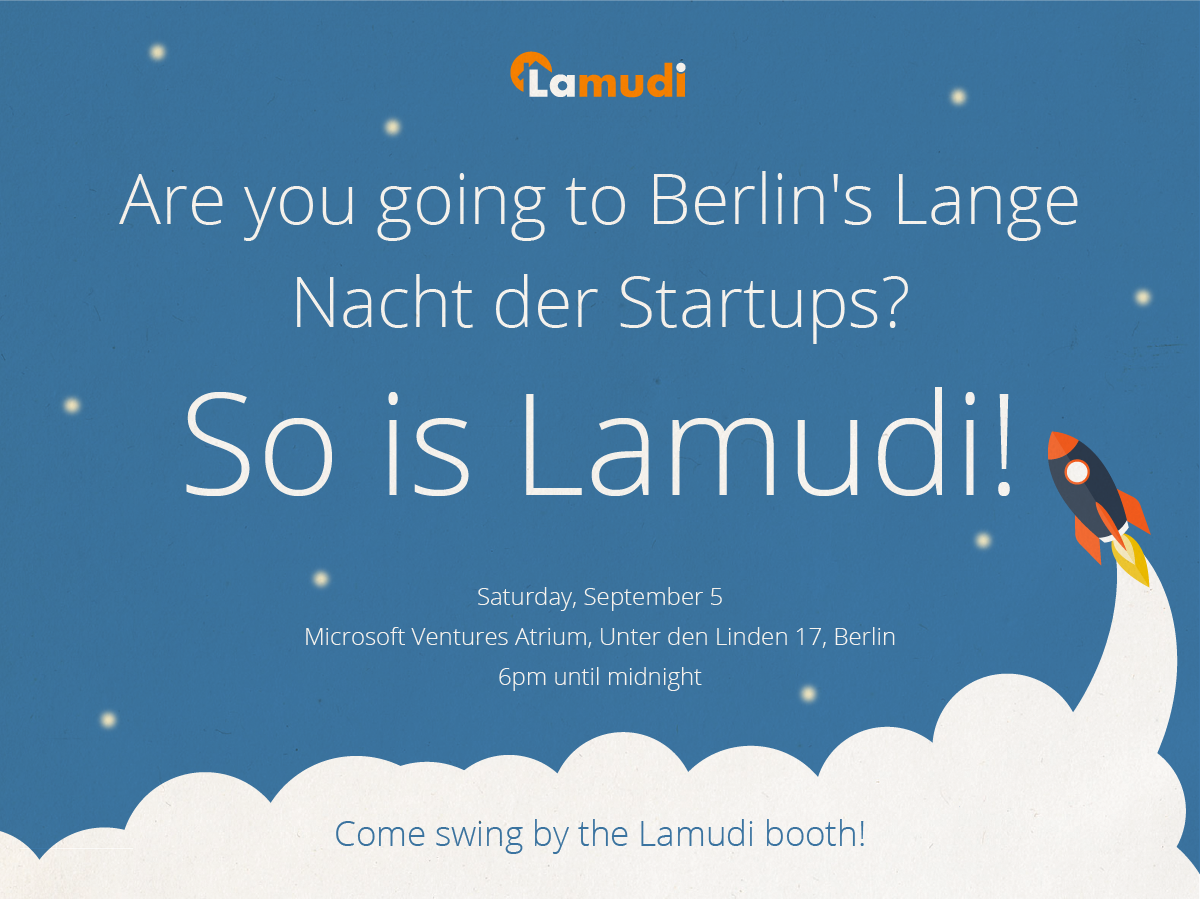 Are you attending #startupnight in Berlin on Saturday? Come and say hi! <a href="/startupnight/">Startupnight</a>