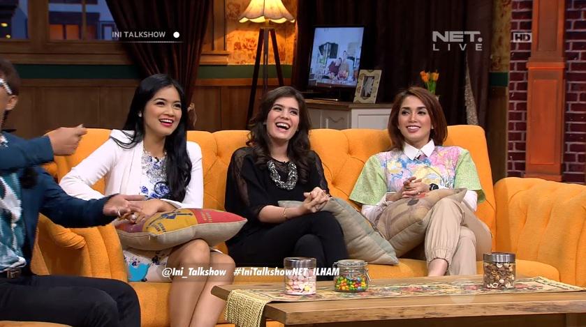 mdtvindonesia's tweet image. Ciyeee "Macan" Mama mama cantik @Titi_KamaLL @CarissaPuteri12 @ussyklik udah pada ngumpul nih di @Ini_Talkshow
