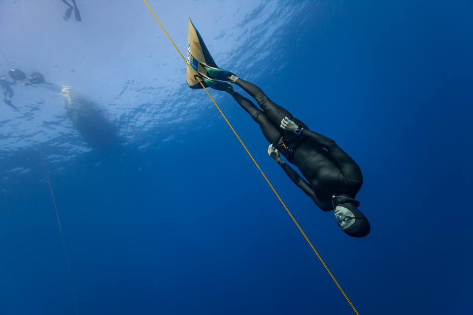 Picture of a Day
<a href="/FreediverDaan/">Daan Verhoeven</a> manages to do imposible, capture Slovenian giant #AIDADepth2015