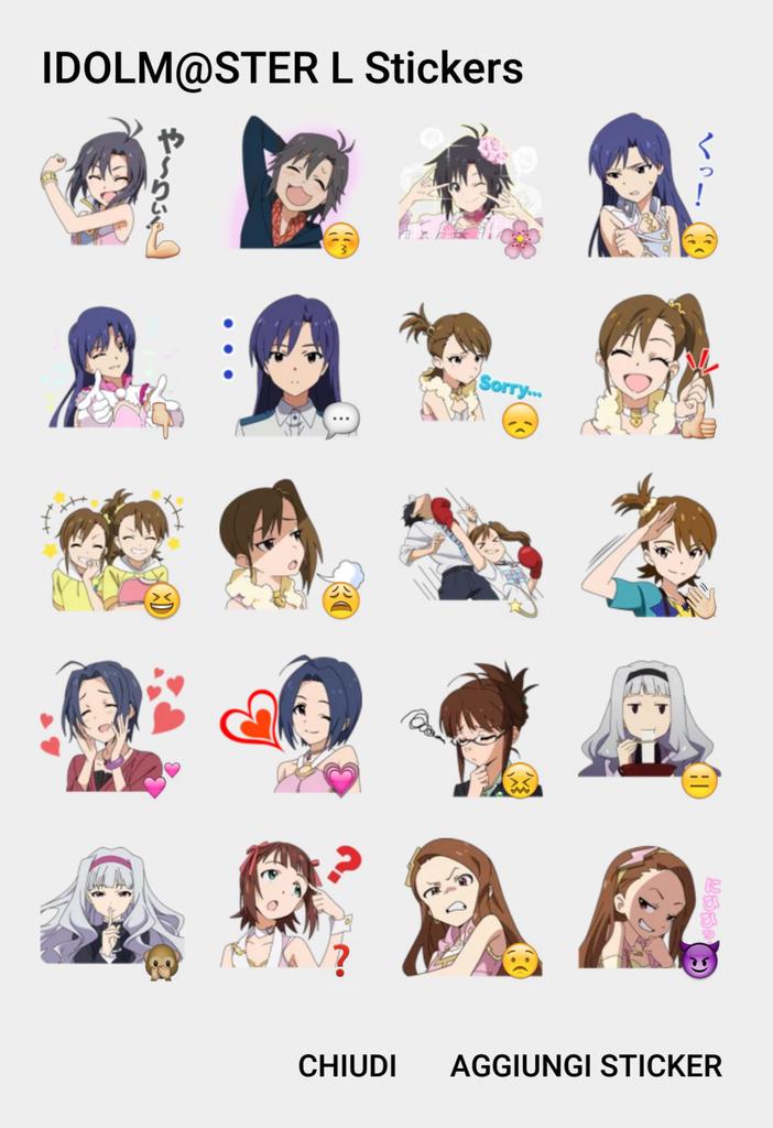  Telegram  Stickers on Twitter Anime  sticker  set More 