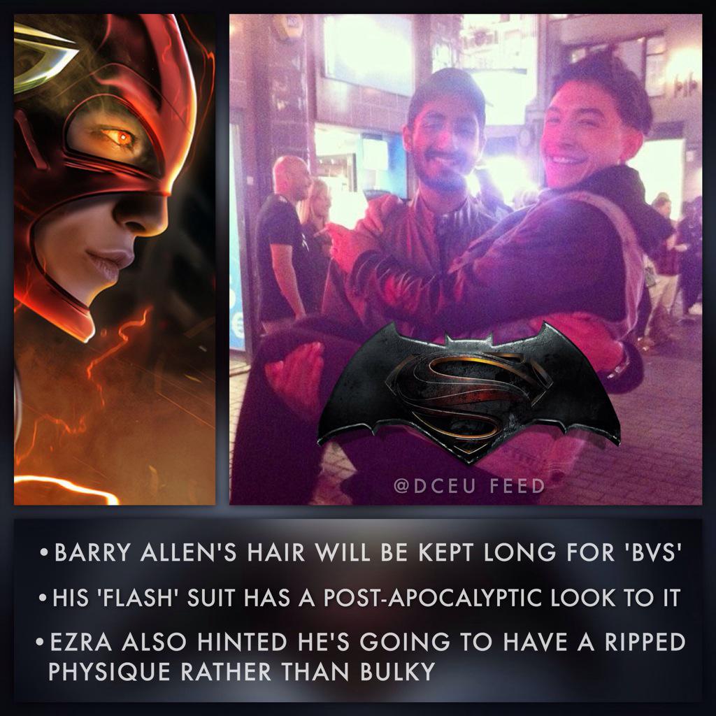 RUMOR: Primeros detalles sobre el Flash de Ezra Miller. ¿Saldrá en 'Batman v Superman'?  CN6SubnWEAAtEWI