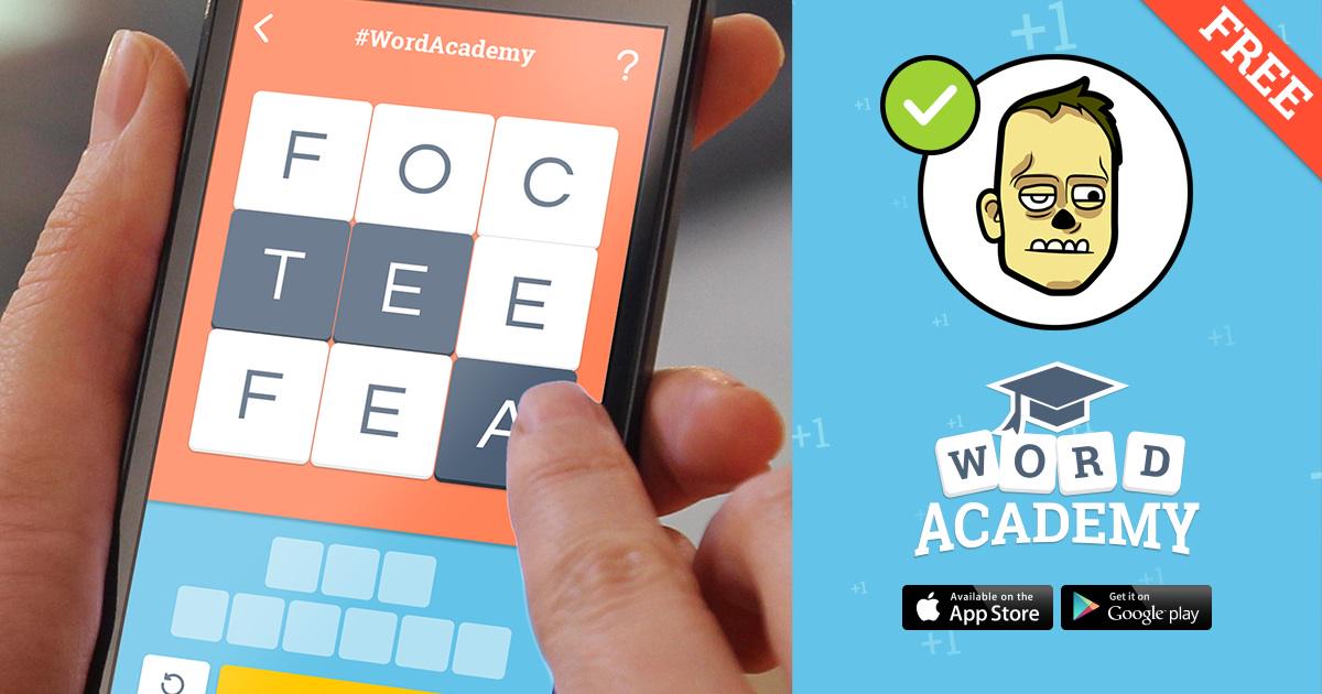 ajspi's tweet image. I just finished level ZOMBIE of #WordAcademy! Your turn! thewordacademy.com/en/pack/6/