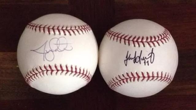 MLAuthentics's tweet image. JAKE ARRIETA &amp;amp; JON LESTER autographed baseballs - CHICAGO CUBS - signed - TriStar 

ebay.com/itm/1117607163…