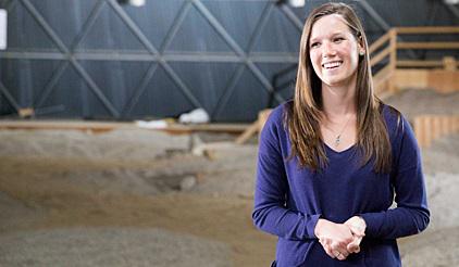 On a mission to Mars! How aerospace engineer <a href="/nmpanek/">Natalie Panek</a> is soaring: bit.ly/1O8zCvh #alumniportraits #UofT
