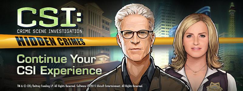 #CSICyber fans - It's time for your 1st case! Investigate now w/ the #CSI: Hidden Crimes Game: bit.ly/CSIHC-fin