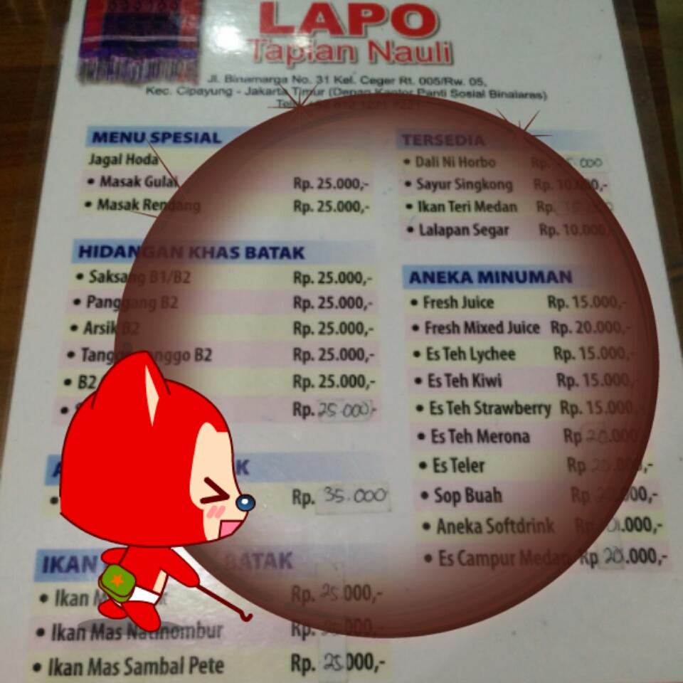 LapoTapian's tweet photo. @TwitterID The Best Chinesse &amp; Batak Food in Jakarta, LAPO TAPIAN NAULI. http://t.co/TJNA3qD1FN http://t.co/DcO0xilLOo