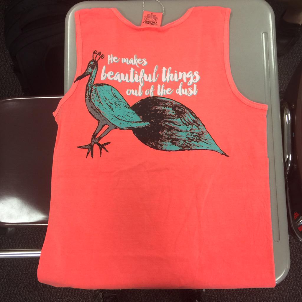 fcaughs's tweet photo. Check out all of Rachel Durham's new and improved t-shirts at lunch tomorrow! $20 towards Oasis Life International! http://t.co/jeDOmque59