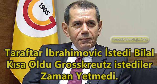 LiderFenerbahce's tweet photo. Taraftar İbrahimovic İstedi Bilal Kısa Oldu Grosskreutz istediler Zaman Yetmedi.

#DursunÖzbekistifaEt'me http://t.co/3bttt6Fpxq