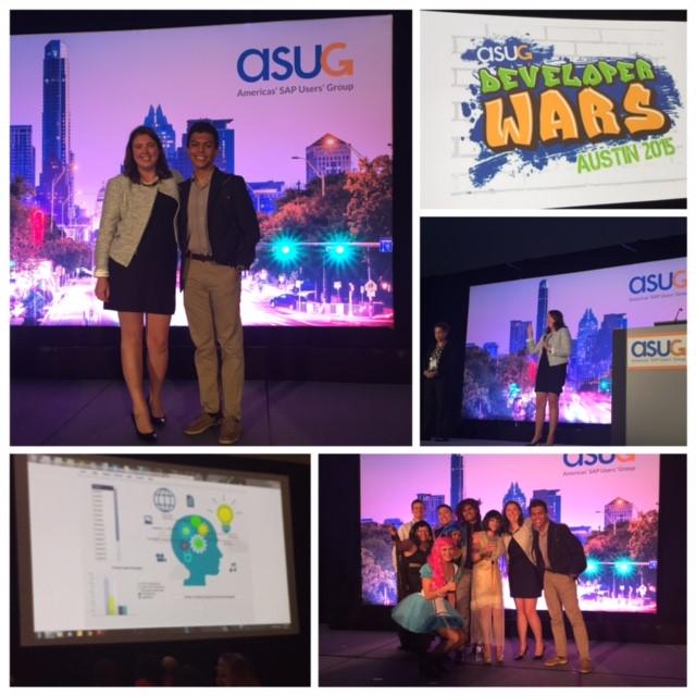 NFTE's tweet image. A montage of #SABOUC fun for good with @SAP and @ASUG365
