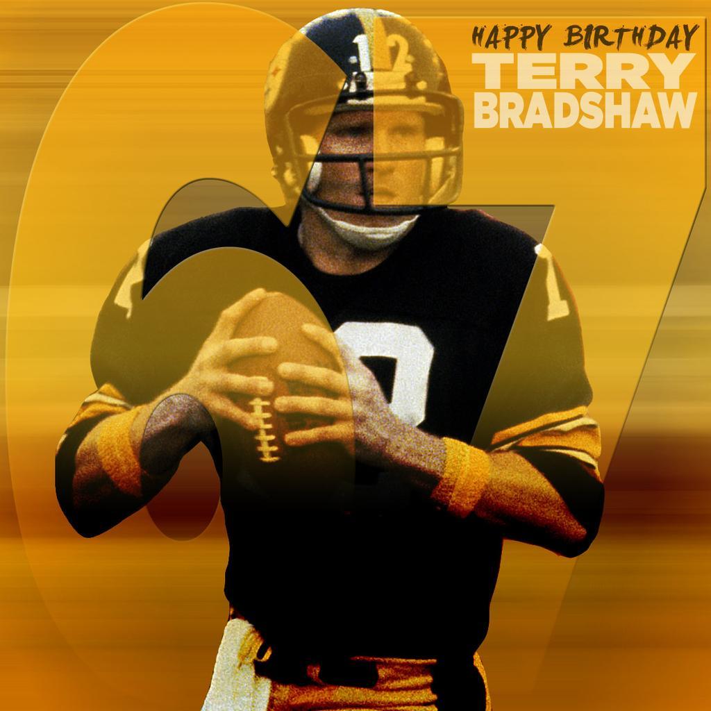 NFL : to help us wish steelers legend Terry Bradshaw a Happy Birthday! 