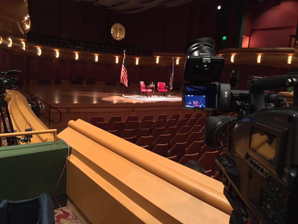 LastReplicator's tweet image. At Notre Dame for Supreme Court Justice Sonia Sotomayor for airing later on PBS.