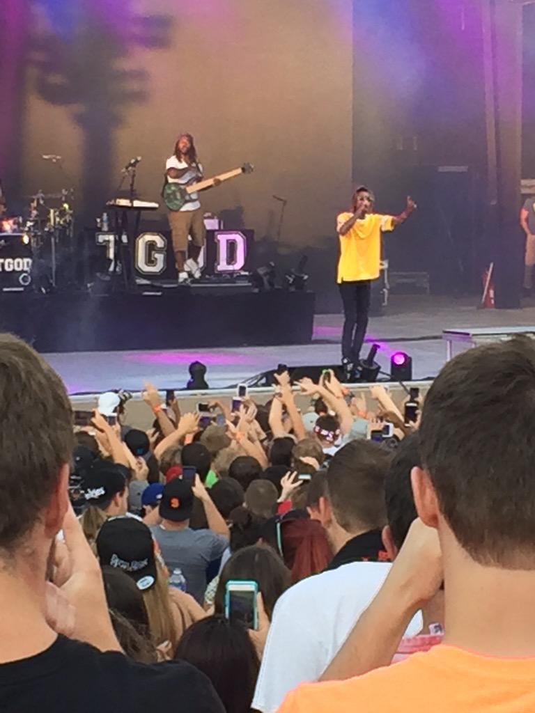 Happy birthday Throwback to when we saw Wiz Khalifa live and Fallout Boy happened to be there 