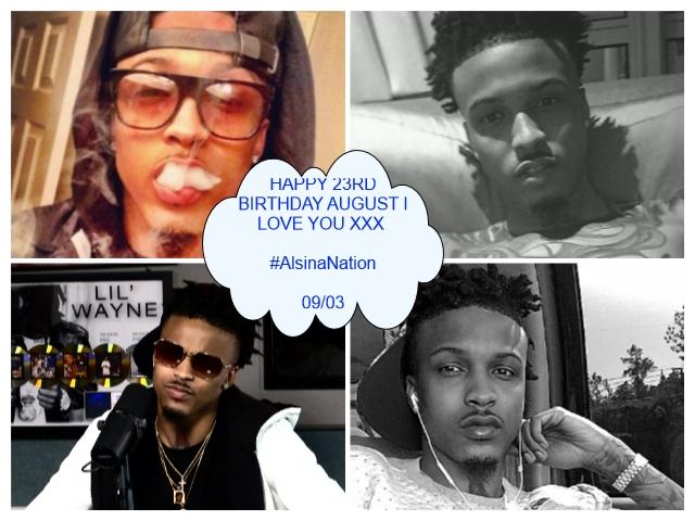 HAPPY 23RD BIRTHDAY AUGUST ALSINA I LOVE YOU SOO MUCH THANK YOU FOR BEING AN AMAZING ARTIST  