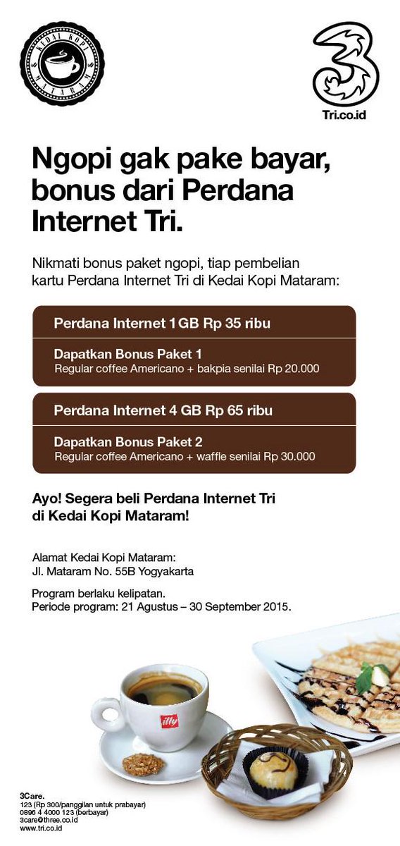 Free illy coffee! Come and get one at Kedai <a href="/KdaiKopiMataram/">Kedai Kopi Mataram</a> Offers valid while supplies last. Live happ-illy!