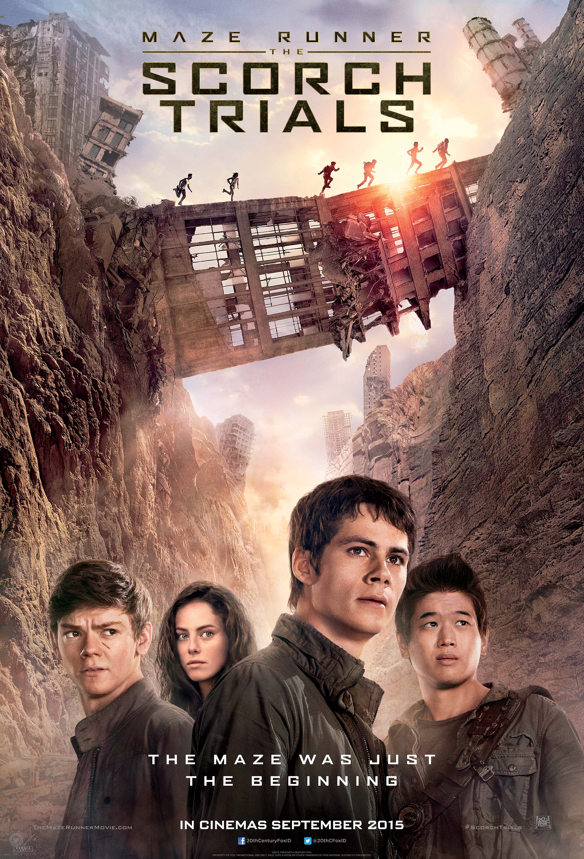 Cinema XXI on X: The maze was just the beginning. MAZE RUNNER: THE SCORCH  TRIALS tayang mulai 11 Sept 2015.    / X