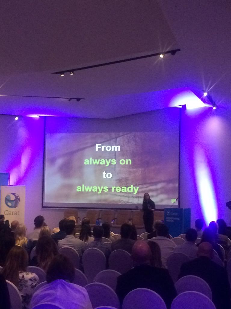 Aoifekent's tweet image. Love the insights from speakers so far. It's still all about people #RedefiningMedia #makingdatawork