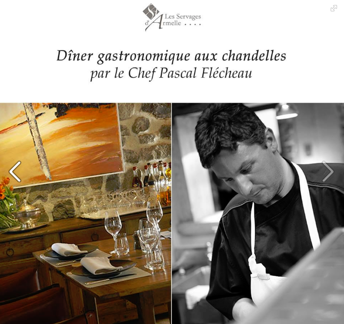 SERVAGES's tweet image. Vous souhaitez profiter d'un dîner aux chandelles dans un cadre raffiné ?