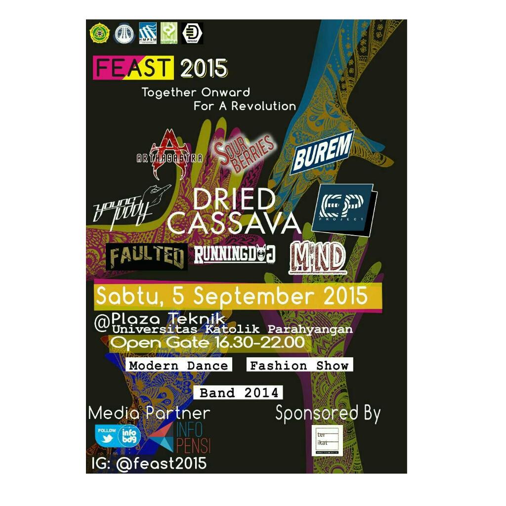 Let's go Come to feast 2015 and watch faulted show!!! Haillll yeaaahhh..