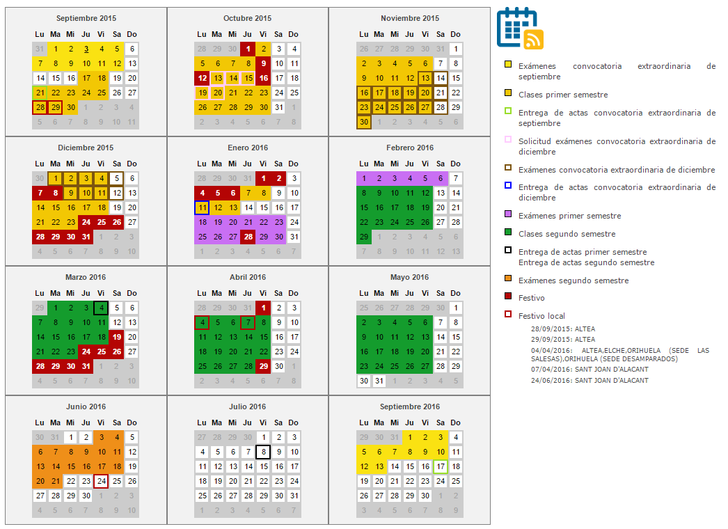 SI_UMH's tweet photo. Ya está disponible el calendario académico 2015-16 en la web @UniversidadMH #UMH http://t.co/X7eXjfg9SQ http://t.co/r8L0ogZvt4