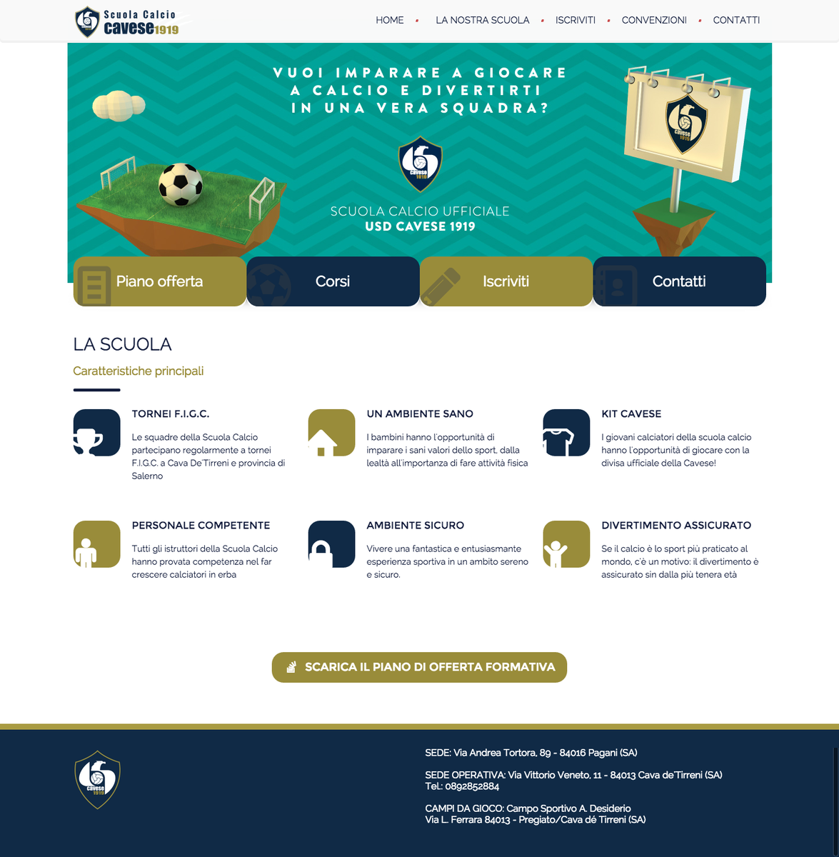 Tempo di presentazione anche per la #ScuolaCalcioUsdCavese1919.
Appuntamento alle 18:30 alla #MediatecaMarte