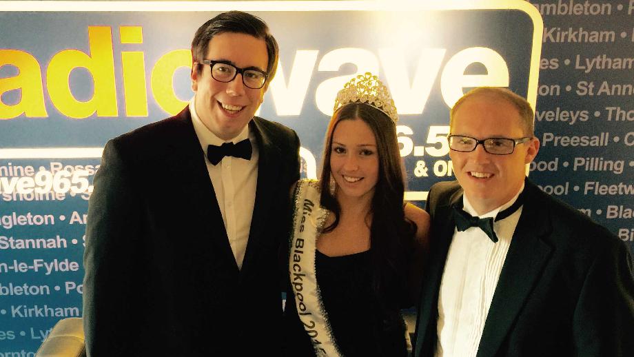 GHRLancs's tweet photo. Many thanks to the new Miss Blackpool Jessica Bradder who came in for a chat this morning with Ged &amp; Producer Aaron. http://t.co/d3ZduuESDn