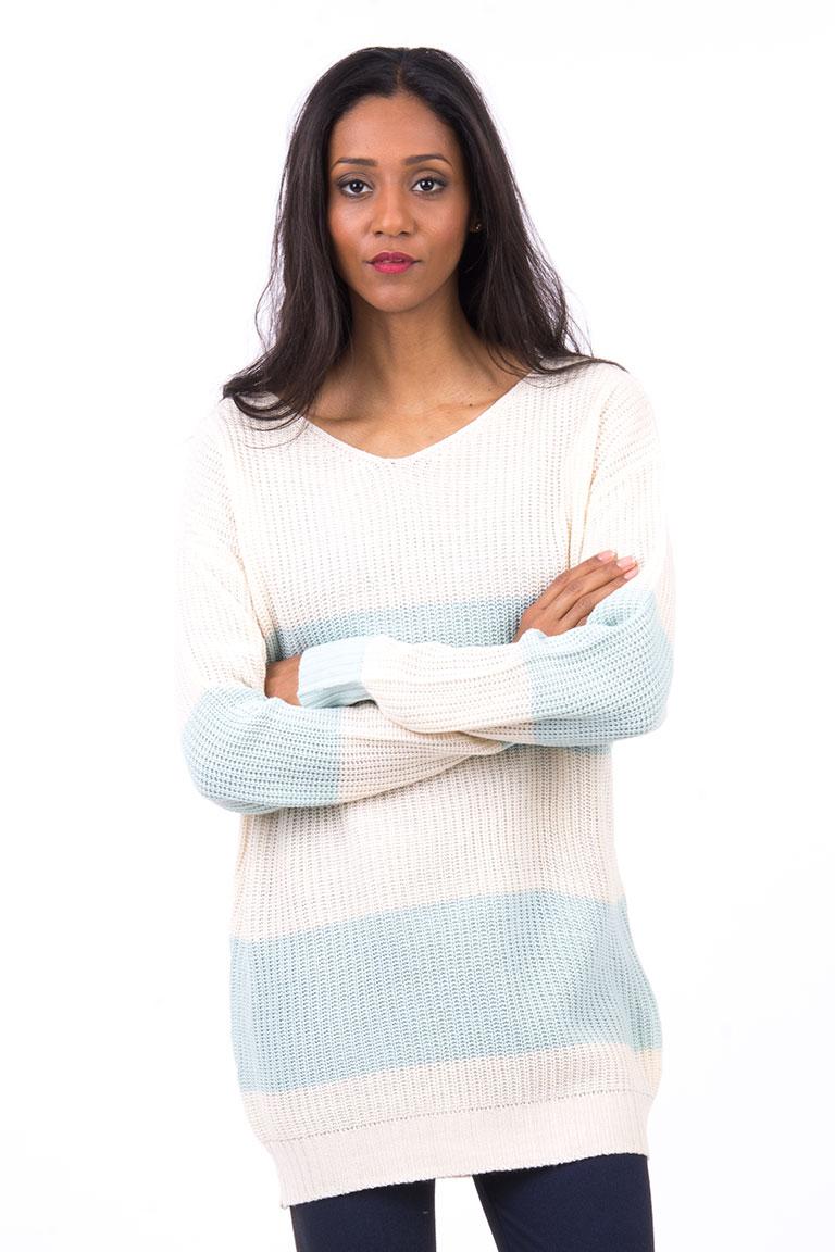 styleloft2015's tweet image. Striped Baggy Knitted Jumper
Find it &amp;gt;&amp;gt; goo.gl/Q3Vhiz