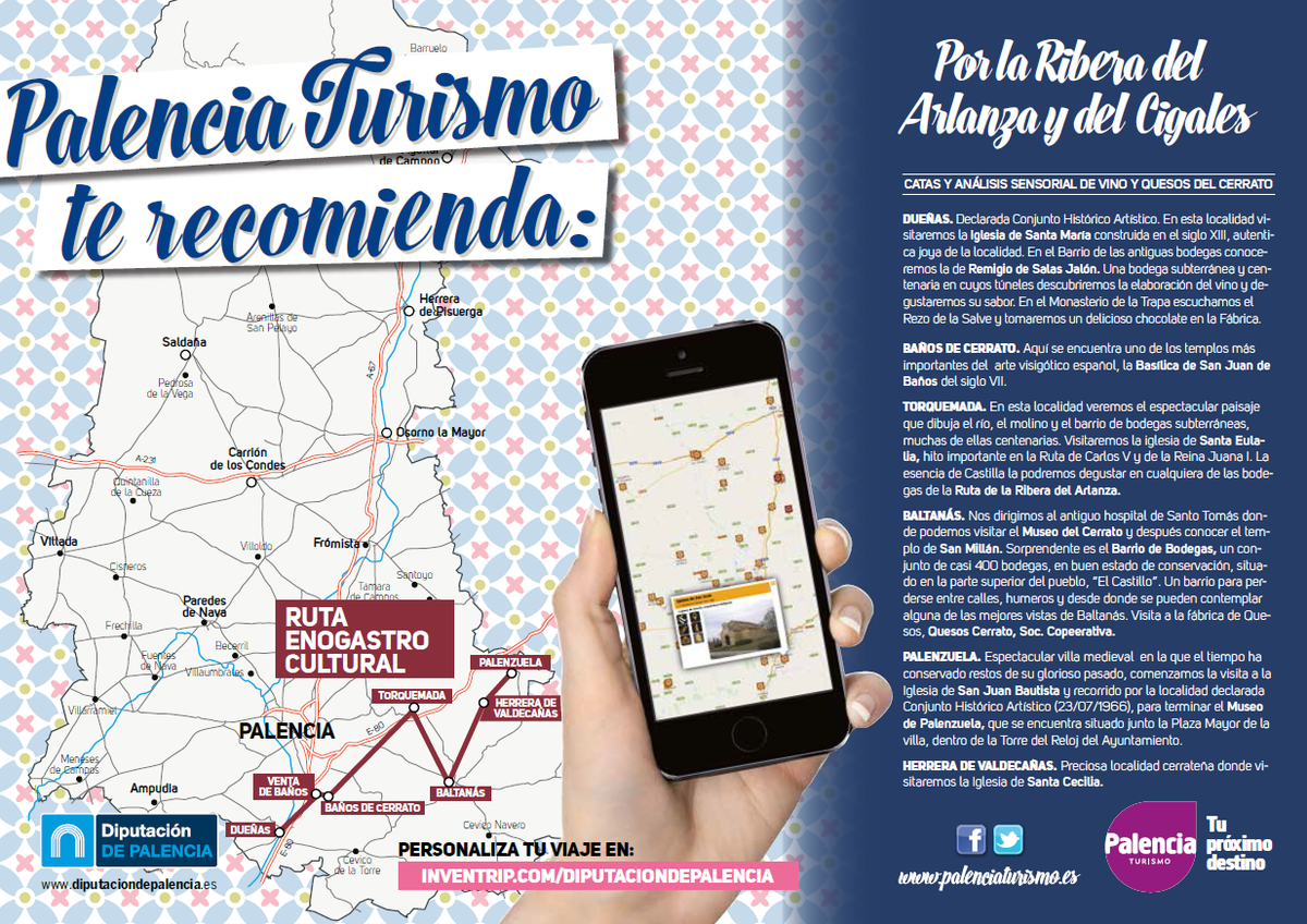 CyLEsVida's tweet photo. Ruta por la Ribera del Arlanza y del Cigales en la provincia de #Palencia http://t.co/t6DtkXYEex @PalenciaTurismo http://t.co/tcQwXSWQMu