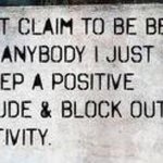 Block the negativity. #respectyourself #loveyourself #health http://t.co/Kas30BMxjs