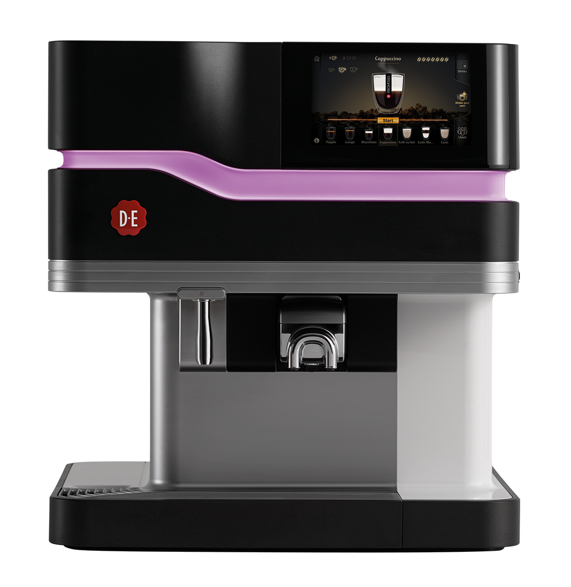 Nieuw! De Douwe Egberts #Promesso. Luxe design en lekkere koffie. Vraag een offerte aan via: ldj.nl/automaten/80/p…