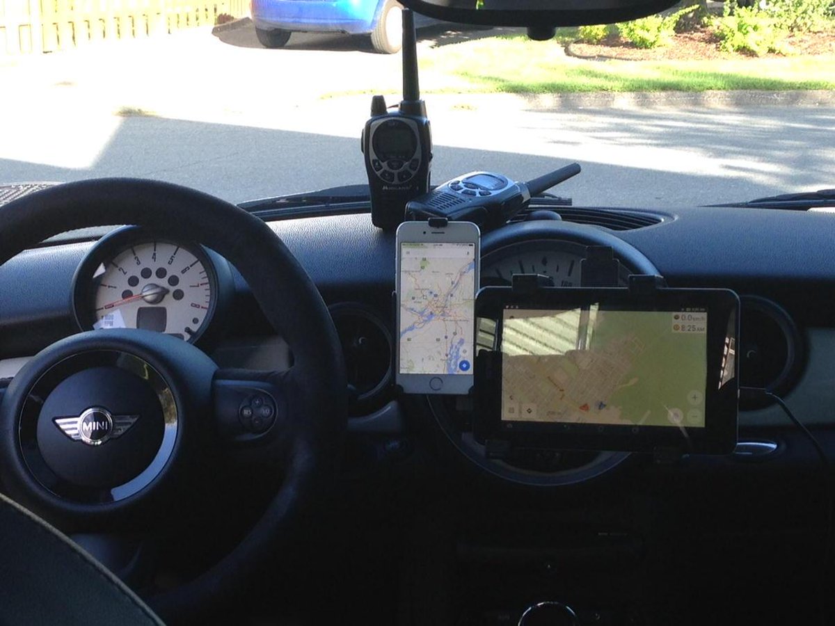 ClubMiniQuebec's tweet image. Making sure i do not get lost #miniinvasion2015