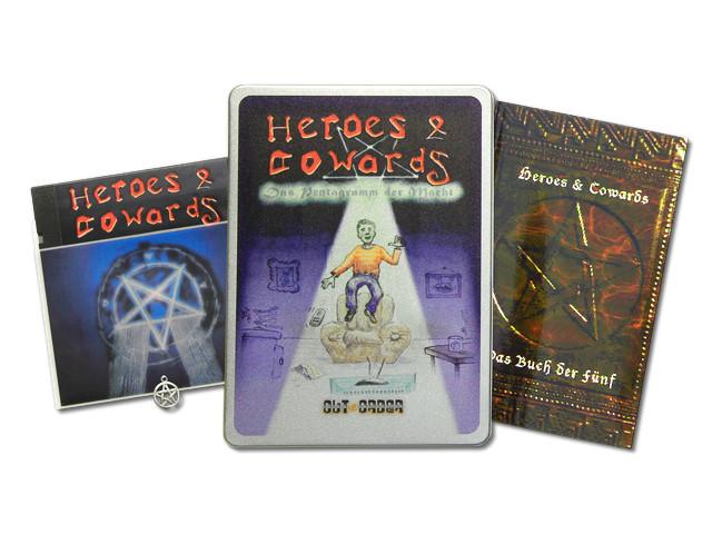 A brand new release for your  #c64: Heroes &amp; Cowards – The Pentagram of Power: protovision-online.com/games/heroes_a…