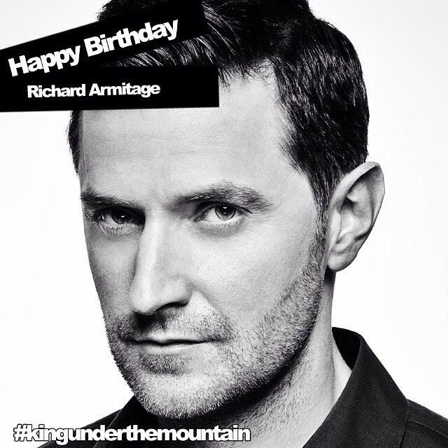 Happy Birthday to the Richard Armitage! He wowed us as Thorin Oakensh 