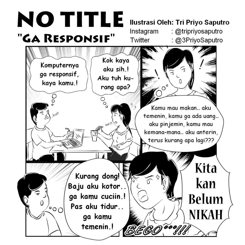 Tri Priyo Saputro On Twitter Comic Strip No Title Ga Responsif