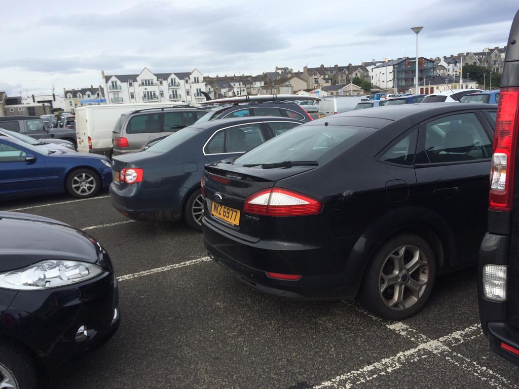 Wee special VW driver at Portrush