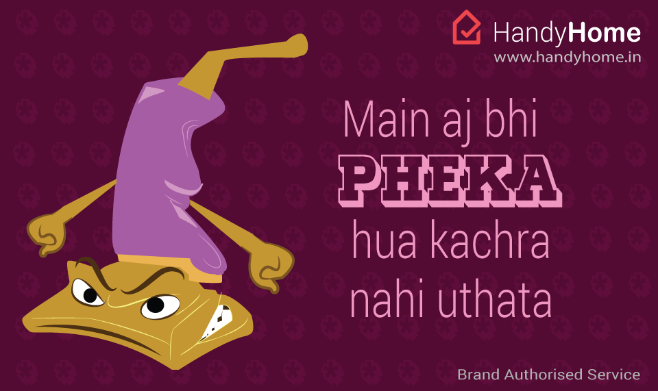 HandyHomeIndia's tweet photo. Someone has to clean the filth! http://t.co/3YUYiXbKnv