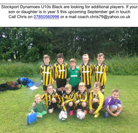 <a href="/Cheshire_FA/">Cheshire Football Association</a> @CHPSchool <a href="/CheadleBlues/">Cheadle Blues</a> <a href="/cheadleUK/">Cheadle</a> <a href="/yourCheadle/">your:Cheadle</a> We are looking for additional players.