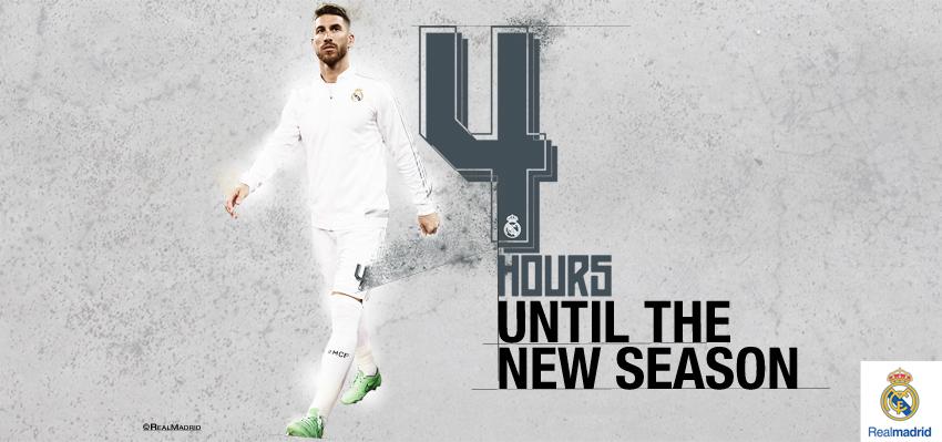 We're so excited! Our La Liga campaign starts in just four hours' time at Sporting Gijón.

#RMLiga #HalaMadrid