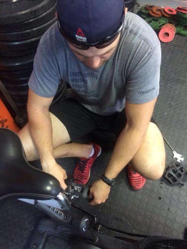 CrossfitBay's tweet photo. @AssaultAirBike V2.0 Cleats Added. @CrossFitGames @osatts @GymConcepts #THGG http://t.co/mxpCBTWI0E